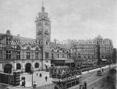 Victoria Station and Hotel, Nottingham, Nottinghamshire. c.1910