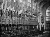 The Choir, St George's Chapel, Windsor Castle, Berkshire. c.1890's