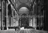 The Nave, St Paul's Cathedral, London. c.1890's
