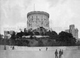 The Round Tower, Windsor Castle, Berkshire. c.1890's