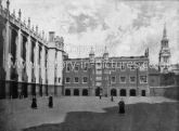 Christ's Hospital, Newgate Street, London. c.1890's