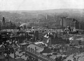 View of London from St Paul's Cathedral looking North-West, London. c.1890's