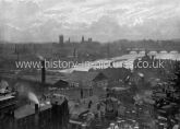 View of London from St Paul's Cathedral looking South-West, London. c.1890's