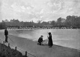 The Round Pond, Kensington Gardens, London. c.1890's