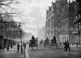 Piccadilly with the Green Park, London. c.1890's