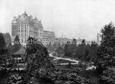 Embankment Gardens, Victoria Embankment, London. c.1890's.