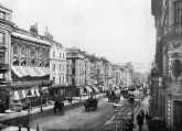 St. James's Street, towards The Palace, London. c.1890's.