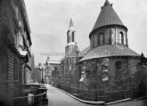The Round Church, Temple Church, London. c.1890's.