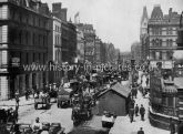 New Bridge Street, towards Ludgate Circus, London. c.1890's.