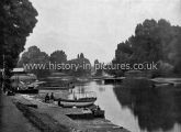 The Thames at Isleworth. London. c.1890's.