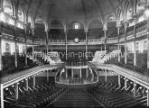 The Interior of the Spurgeon's Tabernacle, London. c.1890's.
