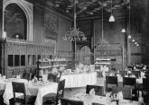 The House of Common's Dining Romm, House of Parliament, London. c.1890's.