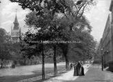 Temple King's Bench Walk, London. c.1890's.