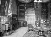 Imperial Institute, British India Conference Room, Kensington, London. c.1890's.