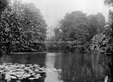The Lake, Wanstead Park, Wanstead, London. c.1890's.