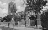 Wolsey's Gate and St Peters Church, Ipswich, Suffolk. c.1905