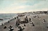 Bathers on Hove Beach, Hove, Sussex. c.1909