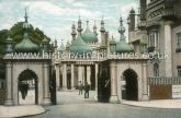 Royal Pavilion showing Entrance, Brighton, Sussex. c.1908