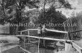 On the River Rom at Stickleback Lane, Romford. Essex. c.1911
