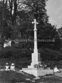 The War Memorial, Elmdon, Essex. May 1920