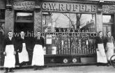 G. W. Ruffle Grocers, 86 Brentwood Road, Romford, Essex. c.1910