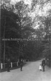 Lilia & Mr Saltmarsh, School Lane, Broomfield, Chelmsford, Essex. c.1914
