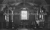 The Church Interior, Lambourne, Essex. c.1920