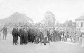 Striking farm workers, Ashdon, Essex. summer 1914.