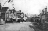 High Street and Swan Hotel, Brightlingsea, Essex. c.1915