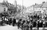 A Meet, Market Hill, Coggeshall, Essex. c.1910's