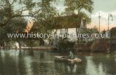 The River Colne and Bridge, North Station Road, Colchester, Essex. c.1914.