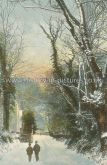A Winter Scene, Church Lane, Lexden, Essex. c.1906