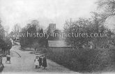The Church and Village, Elmdon, Essex. c.1911