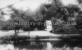 The Lake and House, Langtons, Hornchurch, Essex. c.1942