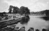 Boating Lake, Central Park, Ilford, Essex. c.1912