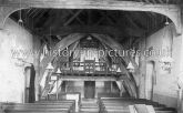 Interior, St Nicholas Church, Laindon, Essex. c.1920's