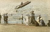 Bathing in the Marine Lake, Maldon, Essex. c.1905