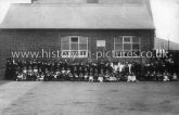 Alfred Hawks, Head Master and Pupils, Church School, Hadleigh, Essex. c.1908