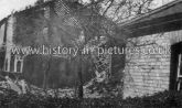 Bomb Damage, Romford area, WWI
