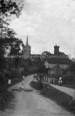 St Mary the Virgin Church and Princes Well, Radwinter, Essex. c.1905