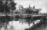 The Brick Lock & River Stort, Roydon, Essex. c.1913