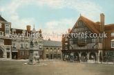Market Square, Saffron Walden, Essex. c.1905