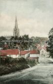 Windmill Hill and St Mary's Church, Saffron Walden, Essex. c.1910