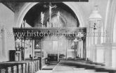 Interior, Holy Trinity Church, Takeley, Essex. c.1904