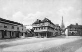Town Street and Hall, Thaxted, Essex. c.1906