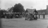 Fountain and Village, Toppesfield, Essex. c.1920