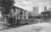 Old Gateway and Abbey, Waltham Abbey, Essex. c.1910
