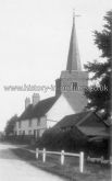 St Mary Magdalene Church and Village, Great Burstead, Essex. c.1915