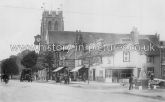 St John's Church and High Street, Epping, Essex. c.1915