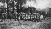 A Gipsy Camp, Hainault Forest, Essex. c.1904